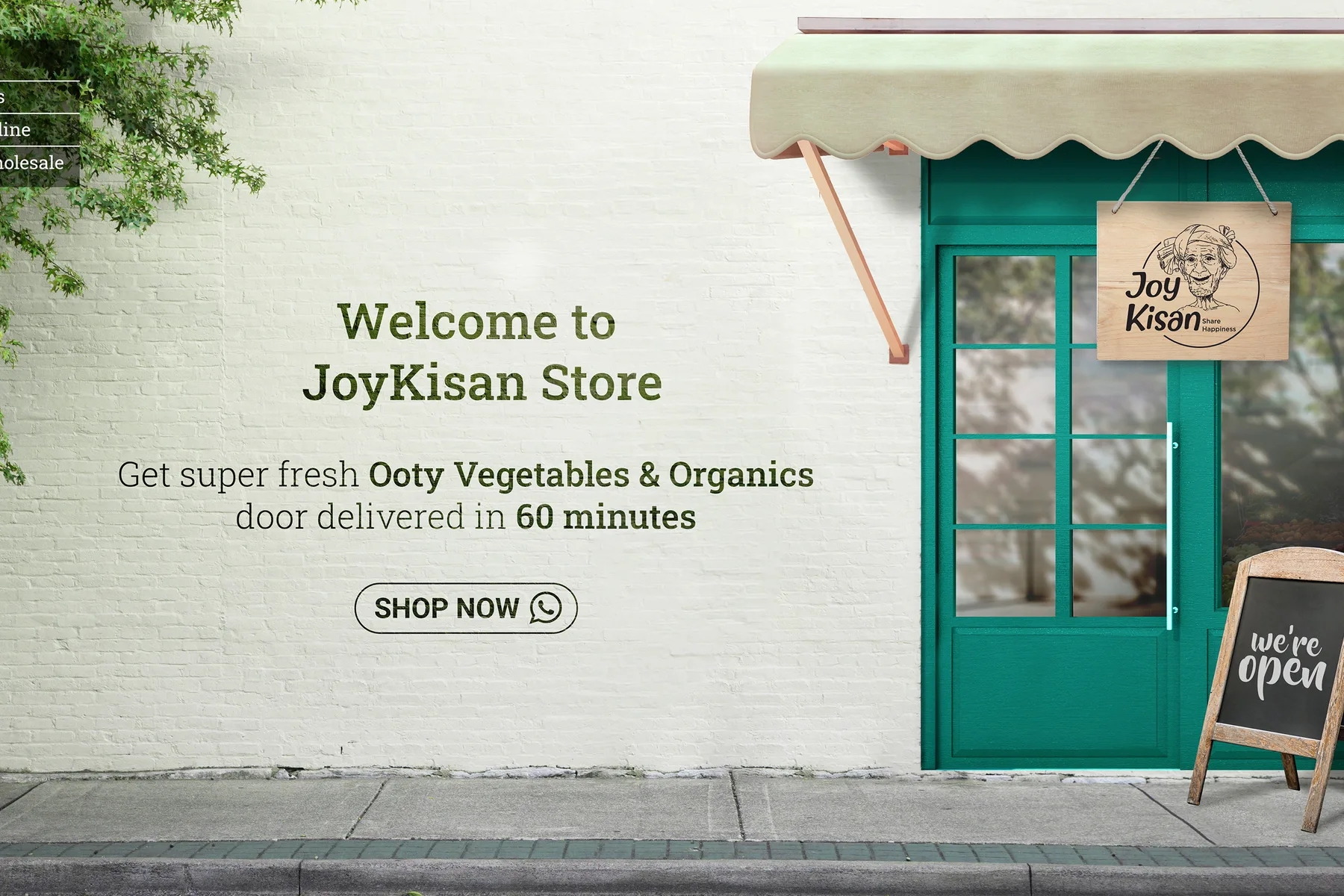 JoyKisan, E-commerce website