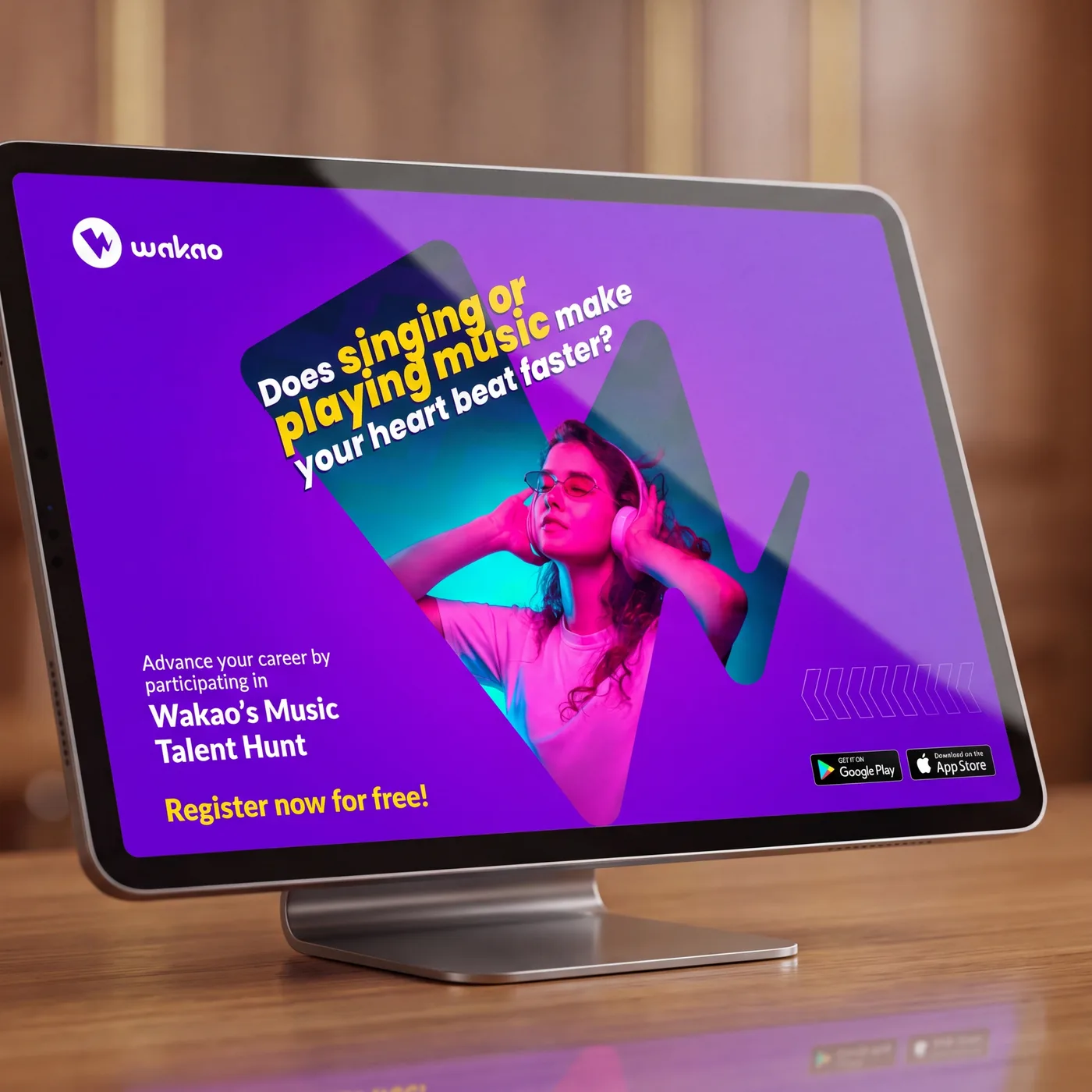 Wakao, Music talent hunt, digital
