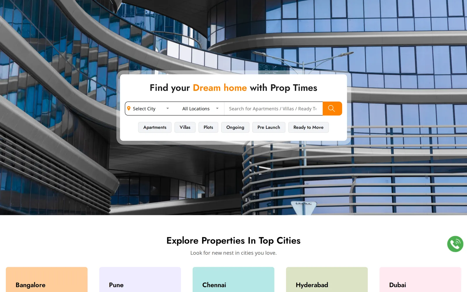 Prop Times website by RedPencil